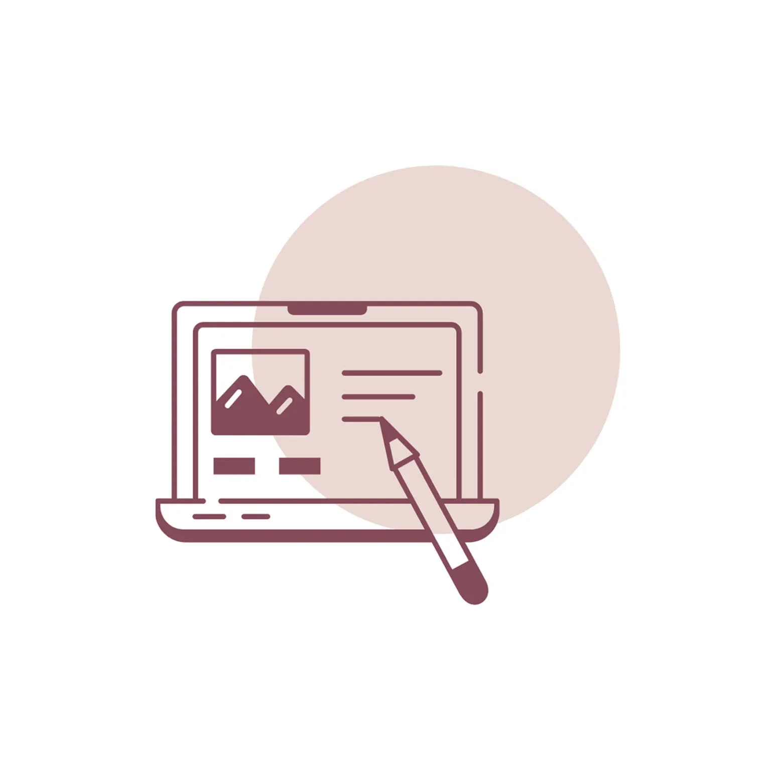 Website content icon